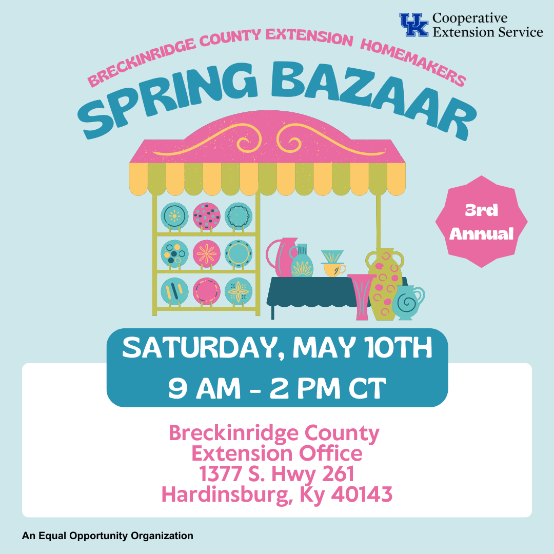 25 Spring Bazaar